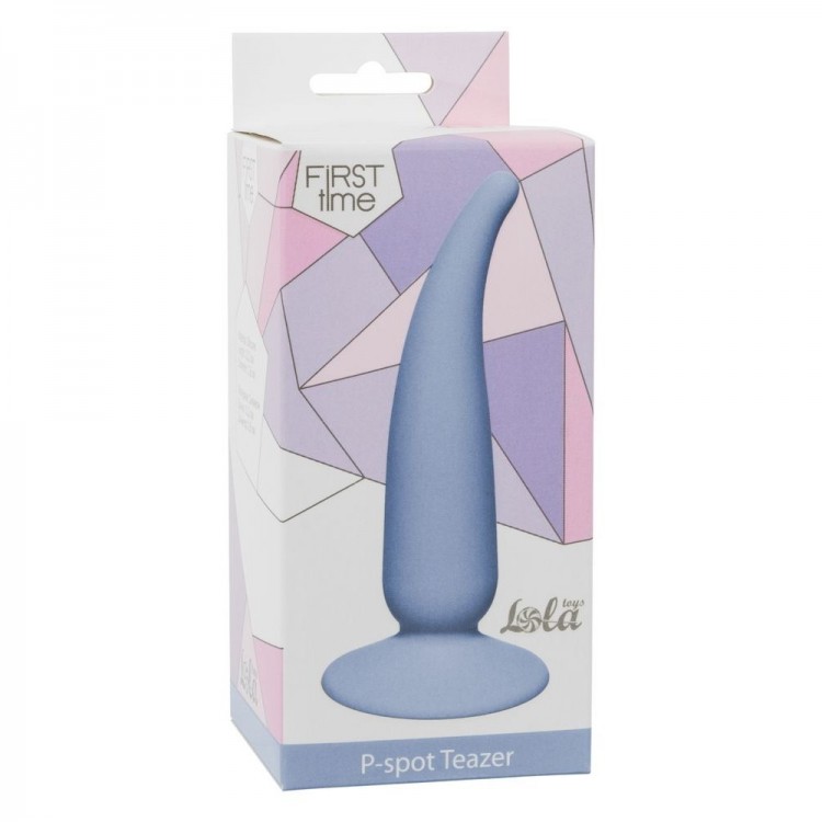 Голубая анальная пробка P-spot Teazer Blue - 12,2 см. Голубая анальная пробка P-spot Teazer Blue - 12,2 см.
