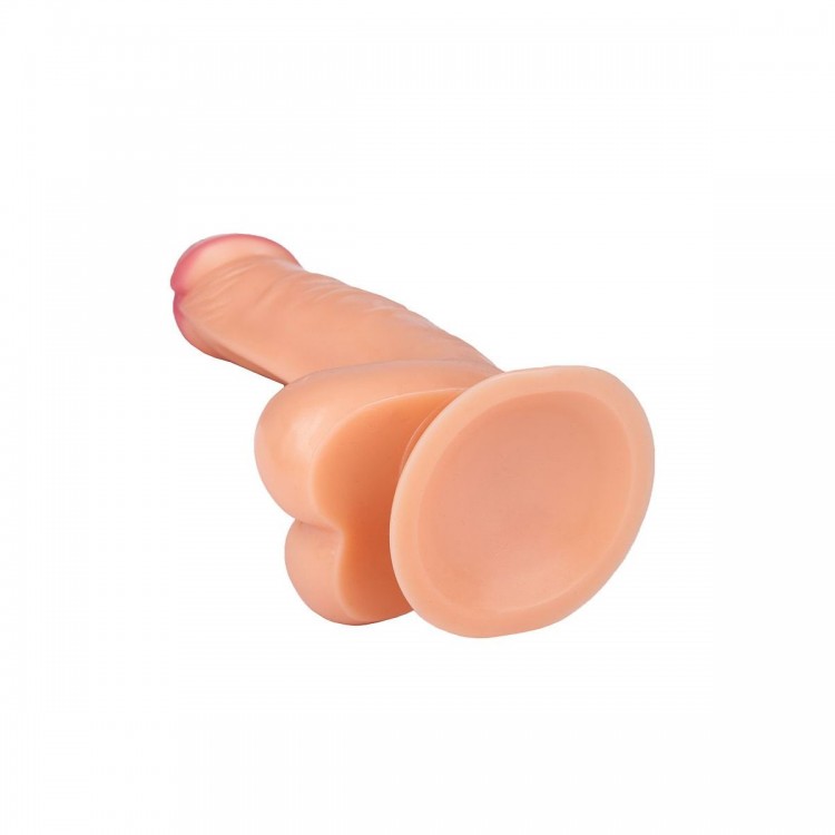 Фаллоимитатор на присоске Realstick Nude - 20 см.
