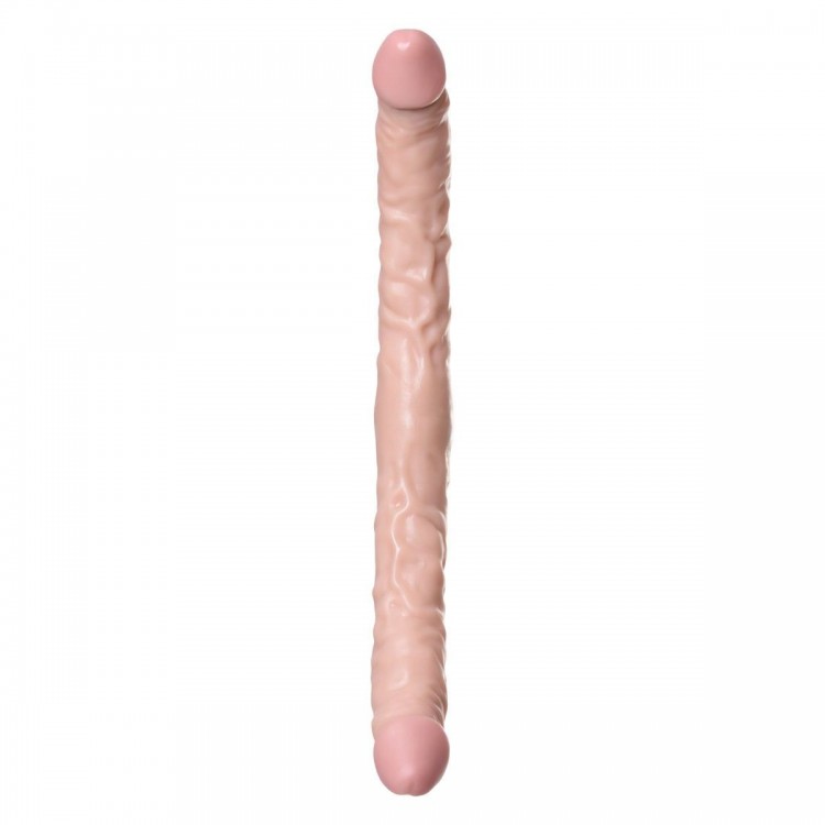 Двусторонний фаллоимитатор Realstick Nude - 42,5 см.