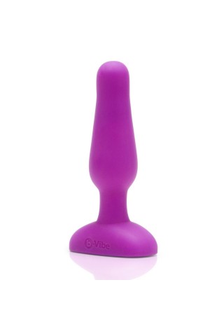 Анальная вибропробка NOVICE REMOTE CONTROL PLUG FUCHSIA - 10,2 см.