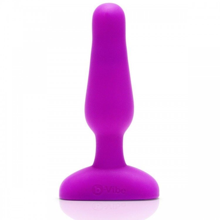 Анальная вибропробка NOVICE REMOTE CONTROL PLUG FUCHSIA - 10,2 см.