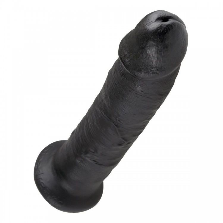Чёрный фаллоимитатор 9" Cock - 22,9 см. Чёрный фаллоимитатор 9" Cock - 22,9 см.