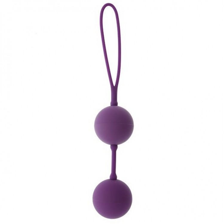 Фиолетовые вагинальные шарики GOOD VIBES THE PERFECT BALLS PURPLE