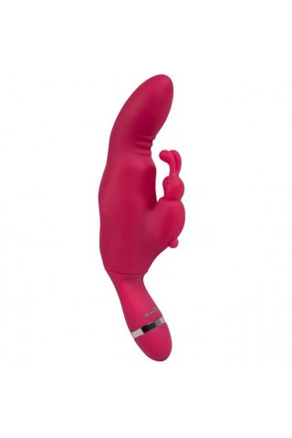 Розовый вибратор SASHAY VIBRATOR BUNNY I - 18 см.