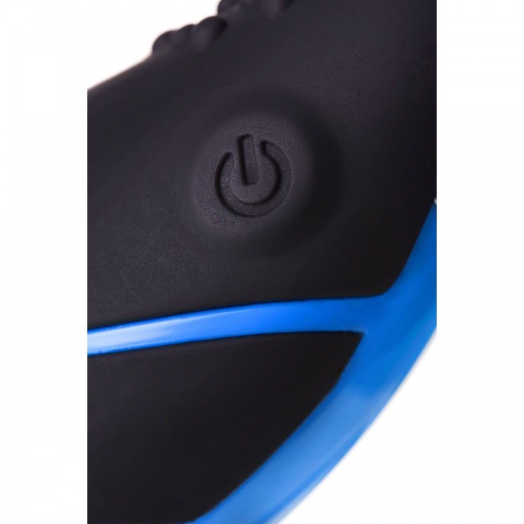 Чёрно-синий массажер простаты Erotist Third