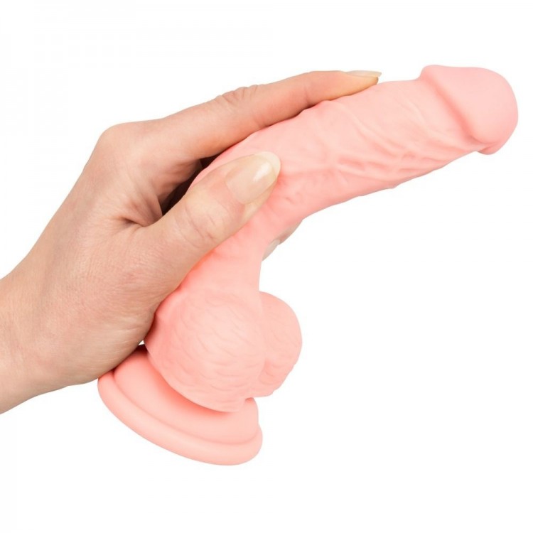 Реалистичный фаллоимитатор из силикона Medical Silicone Dildo - 18 см. Реалистичный фаллоимитатор из силикона Medical Silicone Dildo - 18 см.