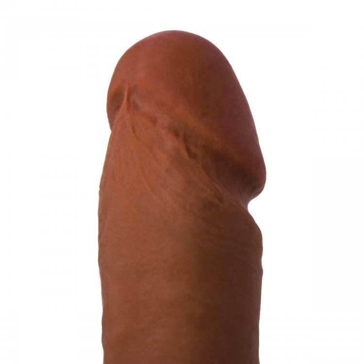 Фаллоимитатор-мулат TOYFA RealStick Elite Mulatto - 21 см. Фаллоимитатор-мулат TOYFA RealStick Elite Mulatto - 21 см.