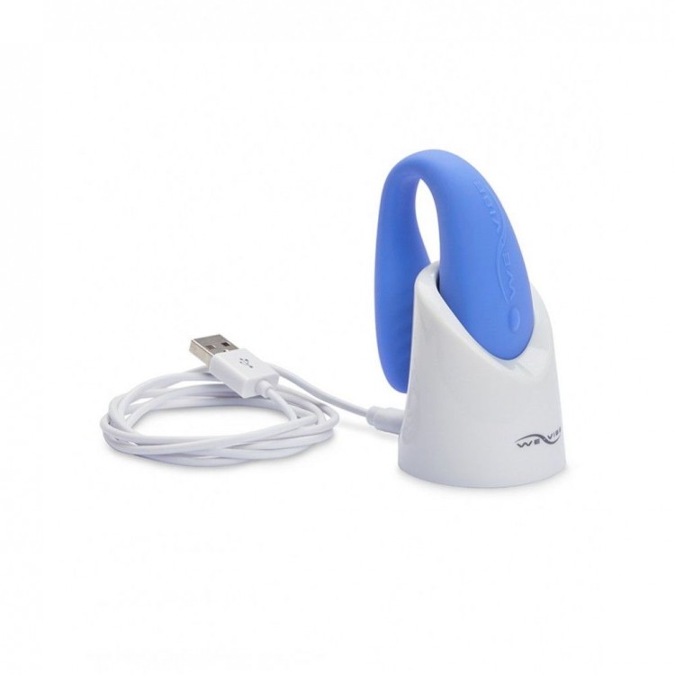 Голубой вибромассажер для пар We-Vibe Match Голубой вибромассажер для пар We-Vibe Match
