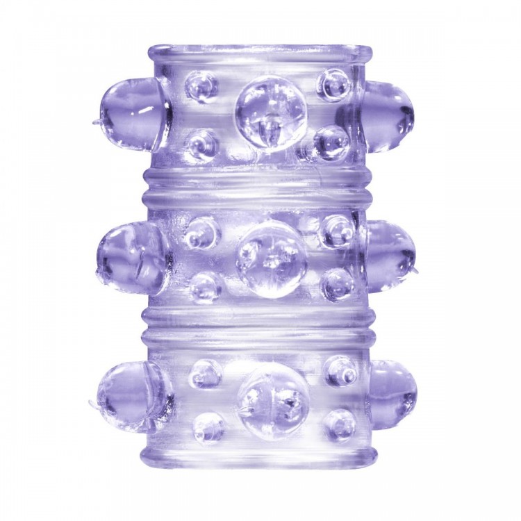 Фиолетовая насадка на пенис Rings Armour