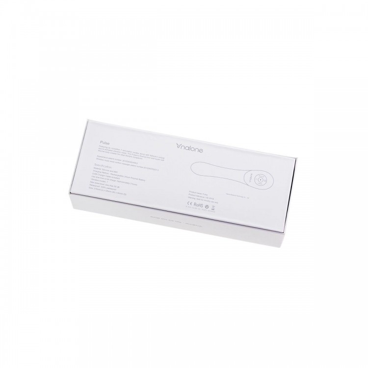 Розовый вибратор Nalone Pulse - 21 см.