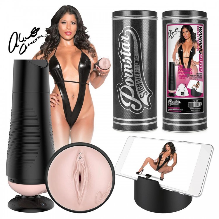 Мастурбатор-вагина PORNSTAR Alexis Amore с подогревом Мастурбатор-вагина PORNSTAR Alexis Amore с подогревом