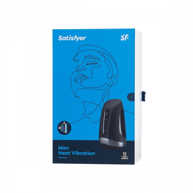 Мастурбатор Satisfyer Men Heat Vibration с подогревом и вибрацией