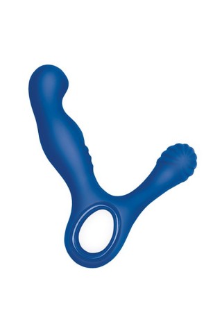 Синий стимулятор простаты с вибрацией Revive Prostate Massager