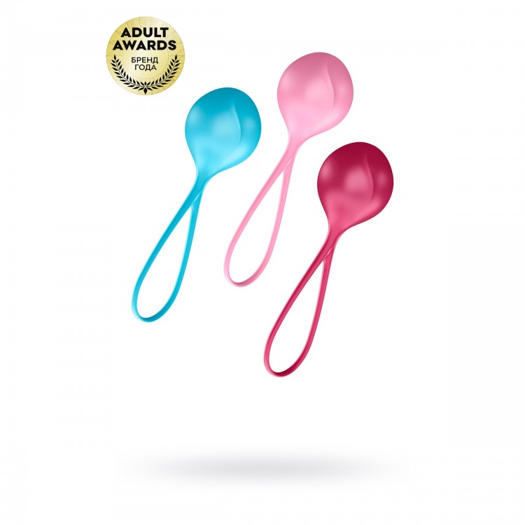 Набор из трёх вагинальных шариков Satisfyer Strengthening Balls