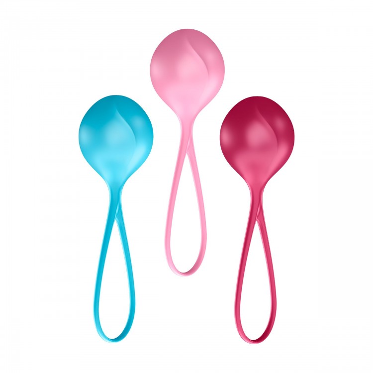 Набор из трёх вагинальных шариков Satisfyer Strengthening Balls