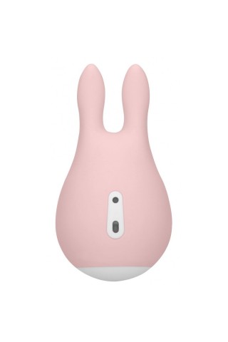 Розовый клиторальный стимулятор Sugar Bunny - 9,5 см.