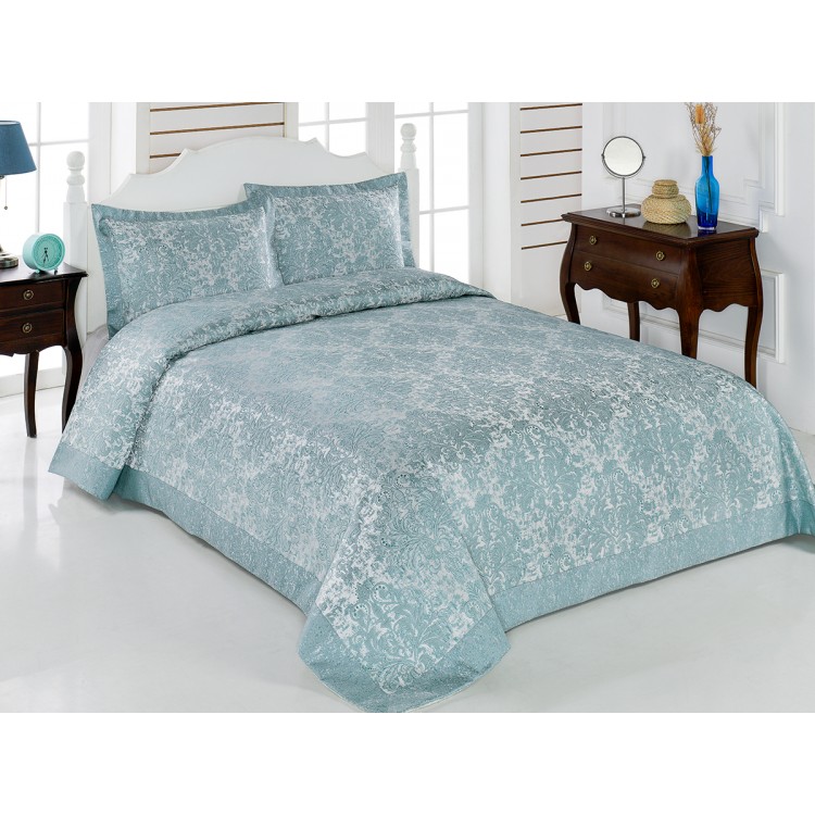 Покрывало жаккард "KARNA" CORDENYA 250x270 (50x70+5)*2см