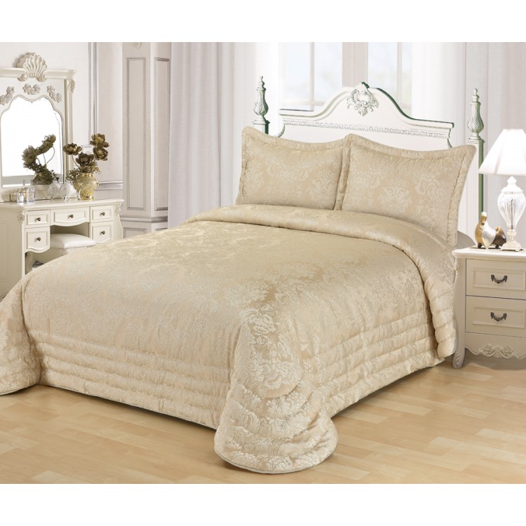 Покрывало жаккард "KARNA" EVONY 240x260 (50x70+5)*2см