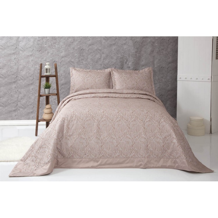 Покрывало жаккард "KARNA" стеганое GABEL 260x260 (50x70+5)*2см