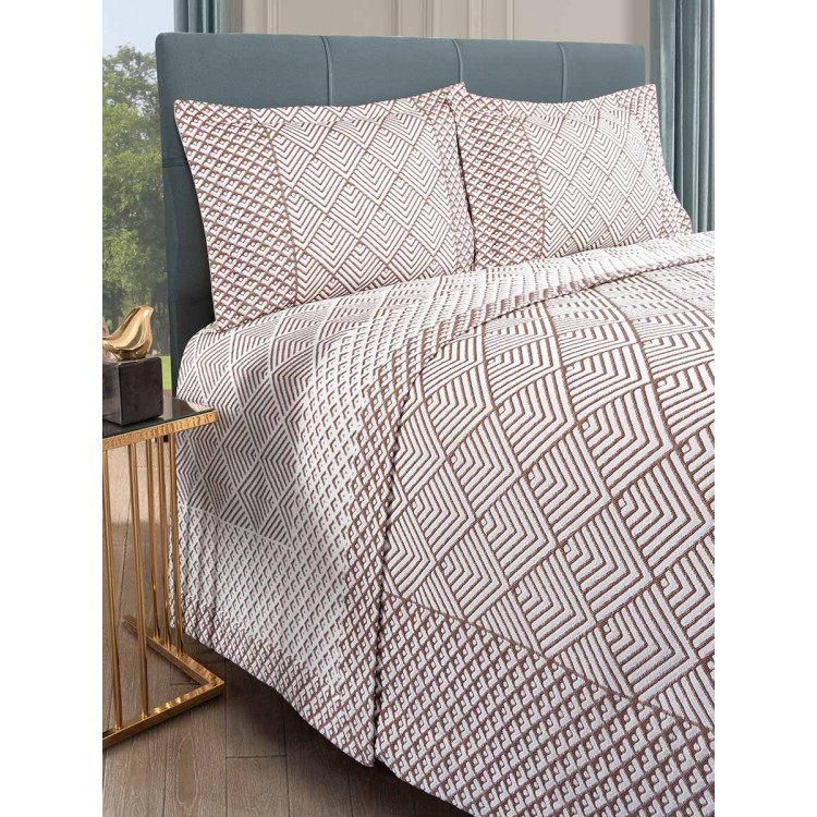 Покрывало жаккард "KARNA" AVRA 240x260 (50x70+5)*2
