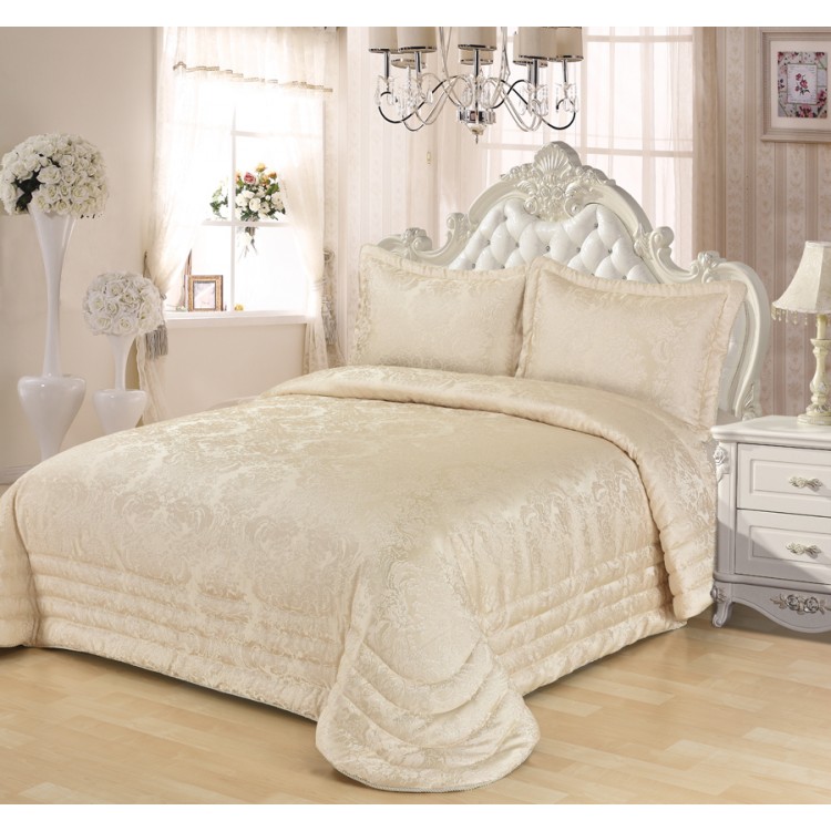 Покрывало жаккард "KARNA" EVONY 240x260 (50x70+5)*2см
