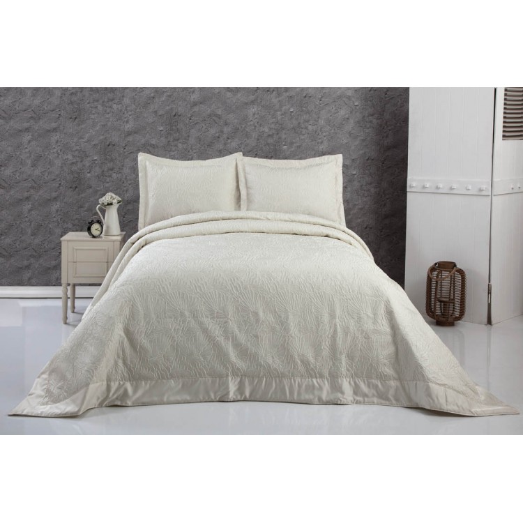 Покрывало жаккард "KARNA" стеганое GABEL 260x260 (50x70+5)*2см