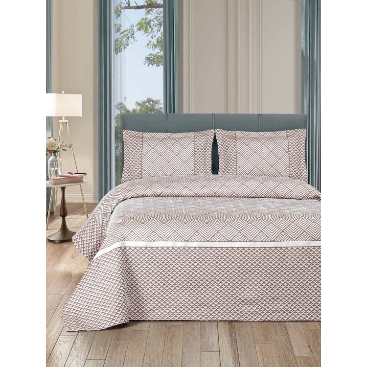 Покрывало жаккард "KARNA" AVRA 240x260 (50x70+5)*2