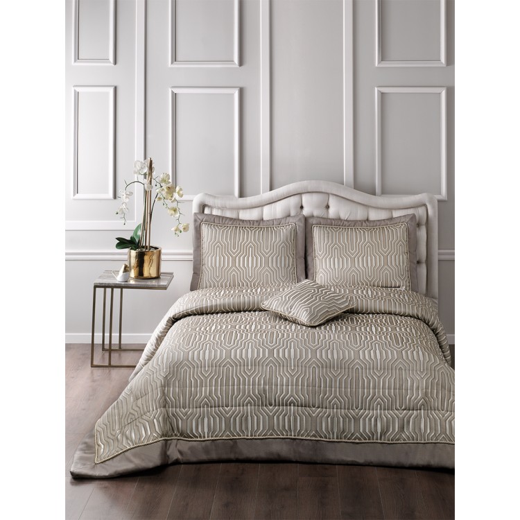 Покрывало жаккард "KARNA" MONDI 260x270 (50x70+5)*2см