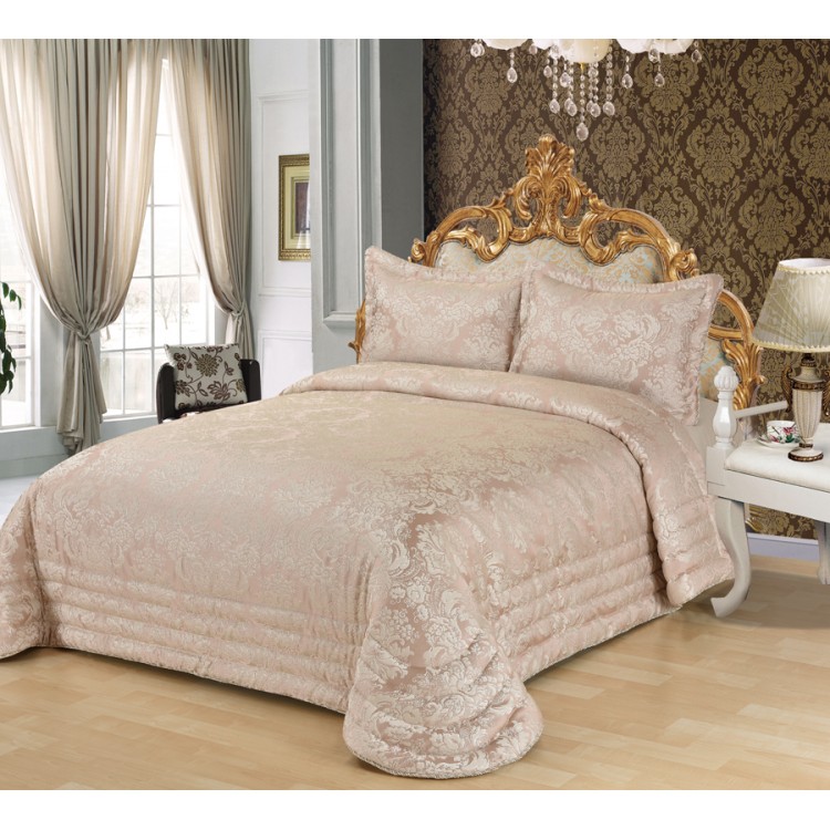 Покрывало жаккард "KARNA" EVONY 240x260 (50x70+5)*2см