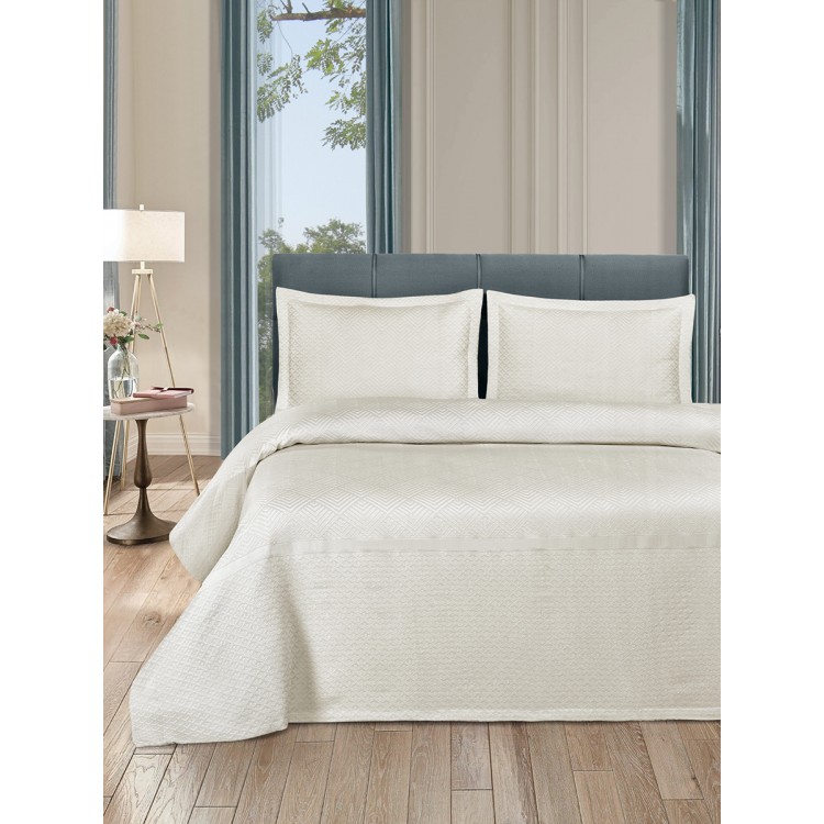 Покрывало жаккард "KARNA" AVRA 240x260 (50x70+5)*2