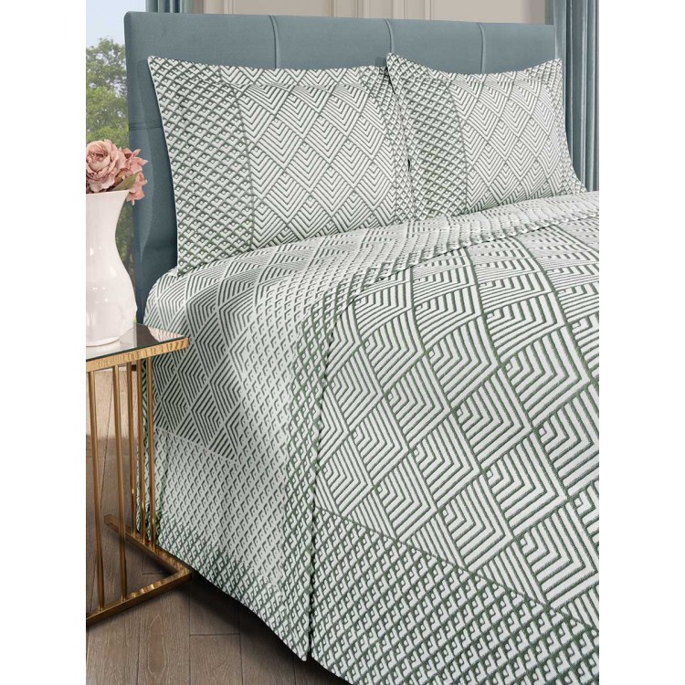 Покрывало жаккард "KARNA" AVRA 240x260 (50x70+5)*2