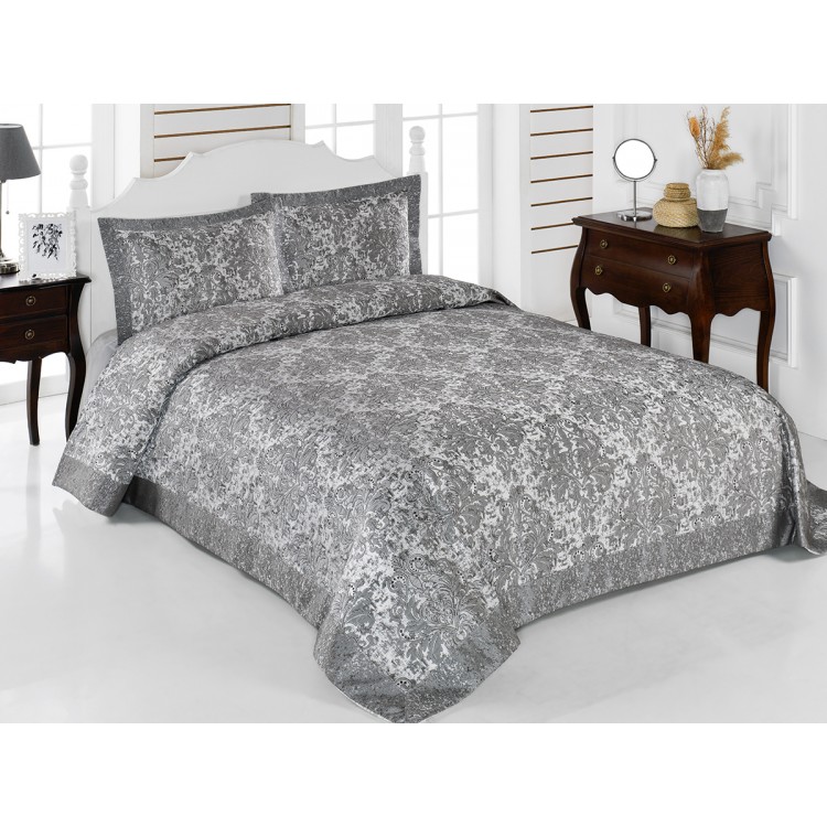 Покрывало жаккард "KARNA" CORDENYA 250x270 (50x70+5)*2см
