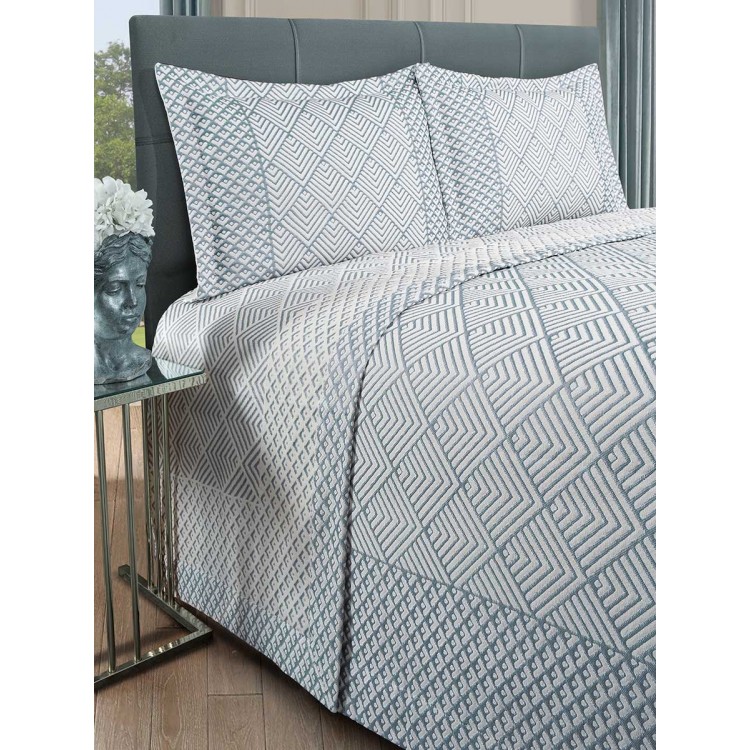 Покрывало жаккард "KARNA" AVRA 240x260 (50x70+5)*2