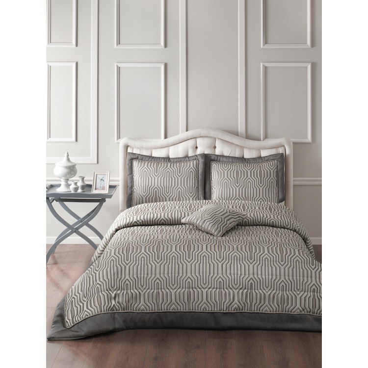Покрывало жаккард "KARNA" MONDI 260x270 (50x70+5)*2см