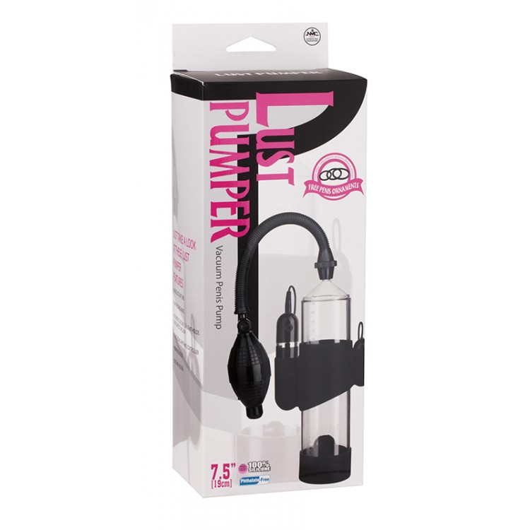 Вибропомпа Lust Pumper Vacuum Penis Pomp - 19 см.