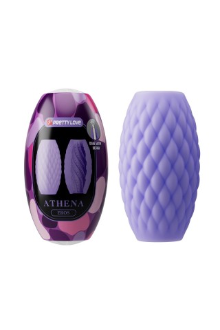 Сиреневый нереалистичный мастурбатор Athena