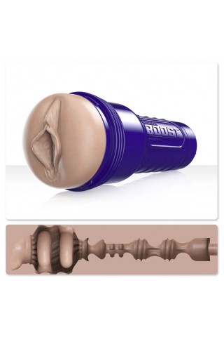 Телесный мастурбатор-вагина Fleshlight Boost Bang