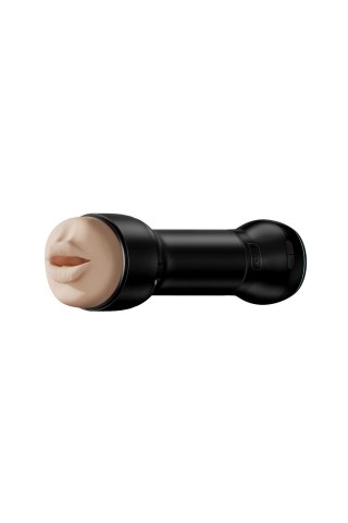 Набор PowerBlow & Feel Stroker Mouth: мастурбатор-ротик и интерактивная насадка
