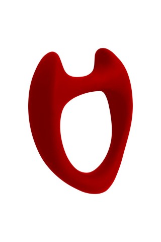 Красное эрекционное кольцо Toro L
