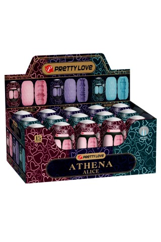 Набор из 15 мастурбаторов Athena Alice