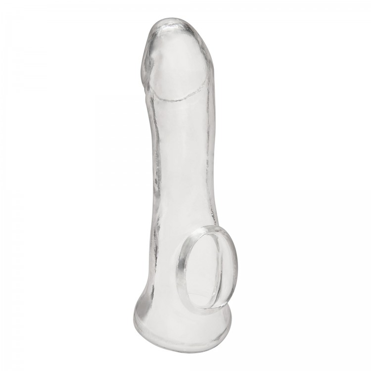 Прозрачная насадка на пенис Transparent Penis Enhancing Sleeve Extension - 15,9 см.