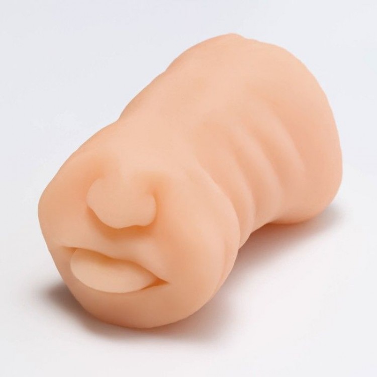 Двусторонний реалистичный маструбатор Oral&Vaginal