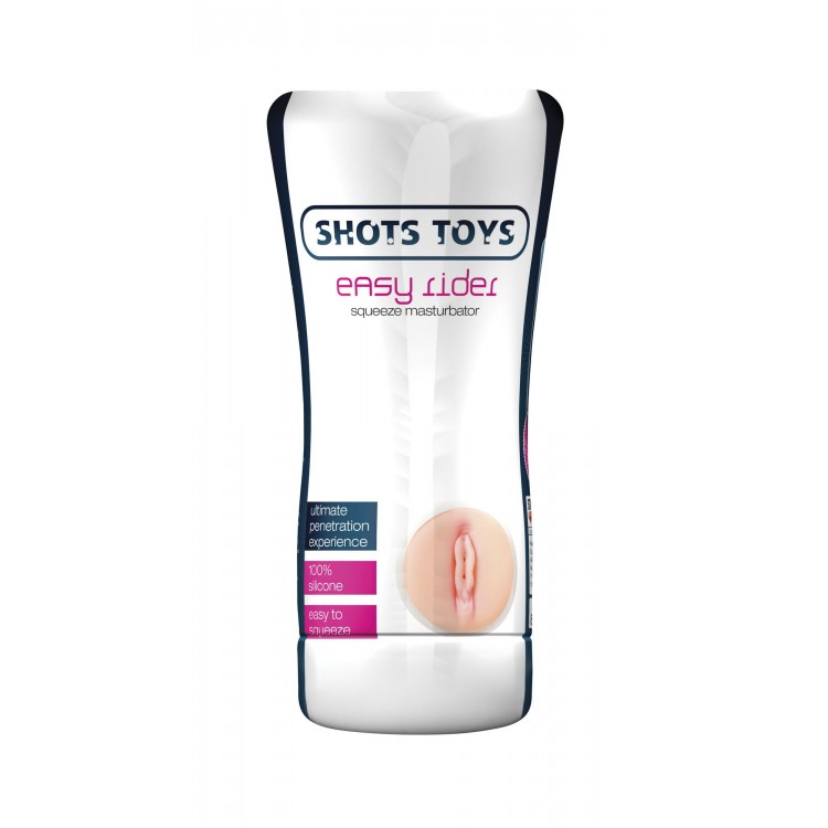 Телесный мастурбатор-вагина Easy Rider Squeeze Masturbator