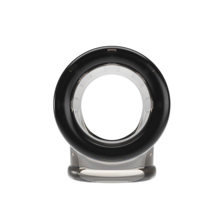 Дымчатая насадка на пенис и мошонку