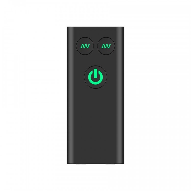 Черный вибростимулятор Nexus Bendz Prostate Edition - 14,1 см.