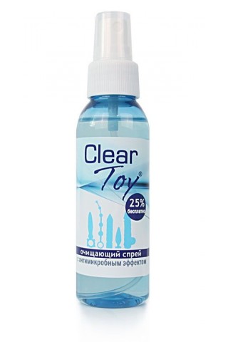 Очищающий спрей Clear Toy с антимикробным эффектом - 100 мл.