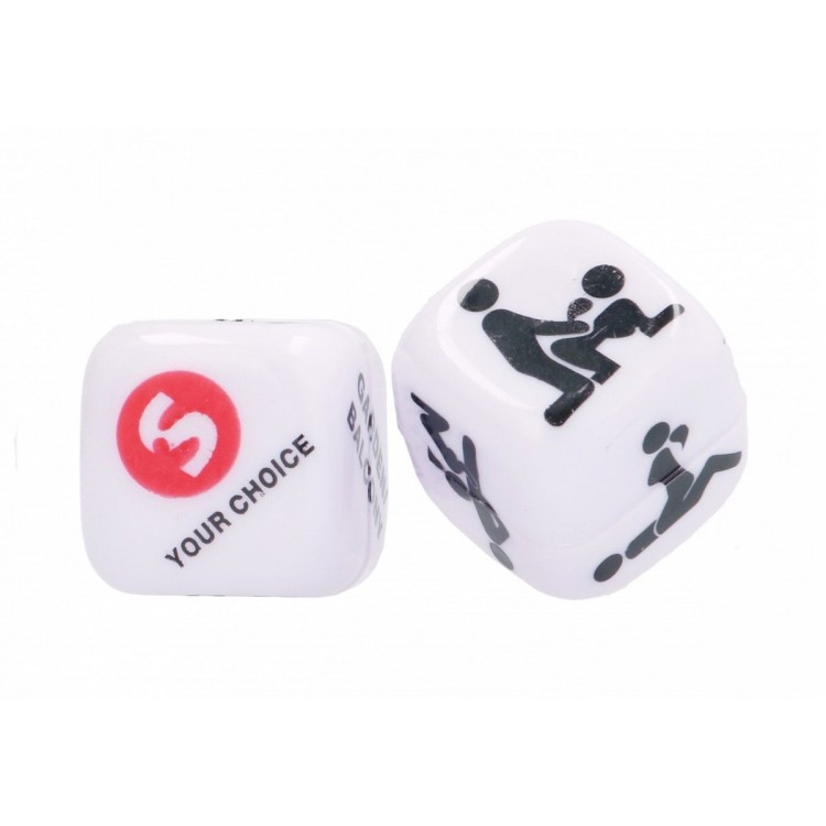 Игральные кубики Sexy Dice с местами и позами