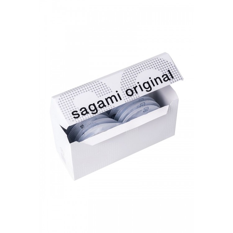 Презервативы Sagami Original 0.02 L-size увеличенного размера - 10 шт.