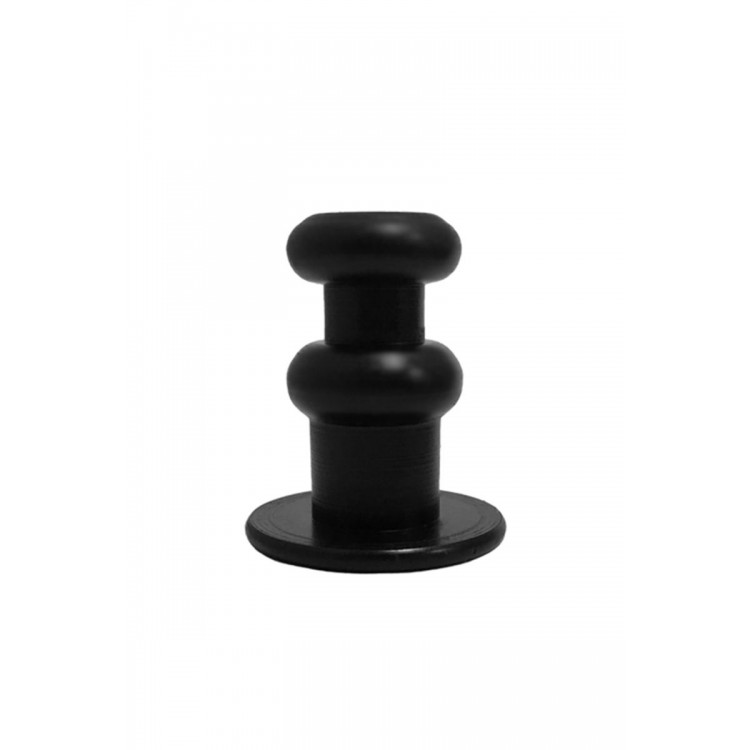 Черный адаптер Vac-U-Lock для насадок к секс-машинам