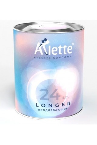 Презервативы Arlette Longer с продлевающим эффектом - 24 шт.